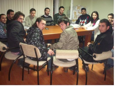  DEÜ MADEN MÜHENDİSLİĞİ  ÖĞRENCİLERİ İLE TOPLANTI YAPILDI.
(14.01.2009)