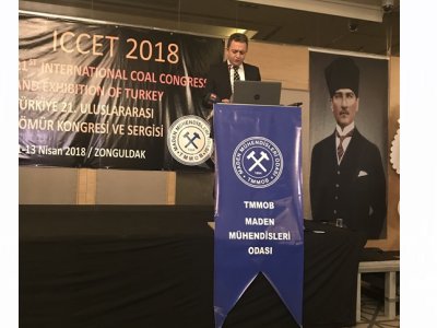 TÜRKİYE 21. ULUSLARARASI KÖMÜR KONGRESİ VE SERGİSİNE KATILDIK (11-13.04.2018)
