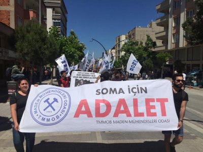 SOMA` YI, 301 MADENCİYİ UNUTMADIK, UNUTTURMAYACAĞIZ!