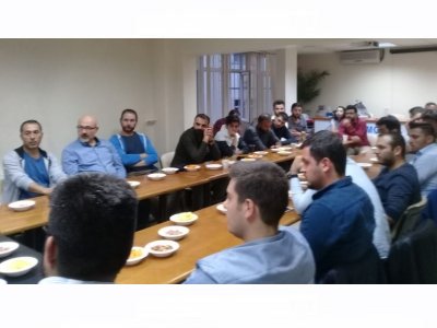 11 EKİM 2018 TARİHİNDE DAİMİ NEZARETÇİ EĞİTİMİ ALAN ÜYELERİMİZLE ODA MERKEZİNDE TOPLANTI DÜZENLENDİ