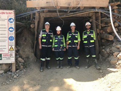 HORZUM A.Ş KURŞUN-ÇİNKO YER ALTI OCAĞINI ZİYARET (03.07.2018)