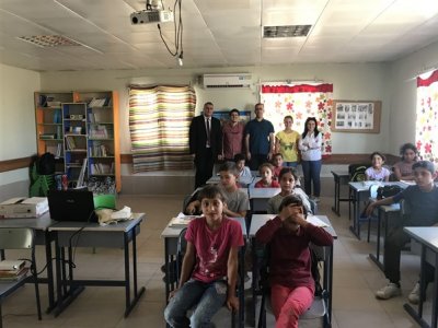 DAMLAPINAR KÖYÜ İLKOKULUNU ZİYARET ETTİK (04.10.2018)