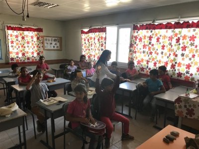 DAMLAPINAR KÖYÜ İLKOKULUNU ZİYARET ETTİK (04.10.2018)