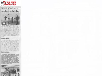 BASINDA DAMLAPINAR KÖYÜ İLKOKULU ZİYARETİMİZ (05.10.2018)