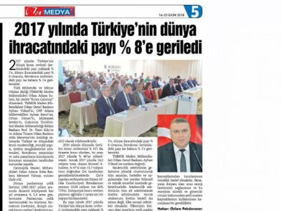 BASINDA KROM ÇALIŞTAYI DÜZENLENDİ (15.10.2018)