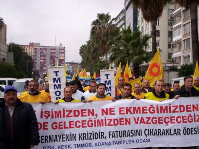 Krize ve İşsizliğe karşı Meydanlardaydık,