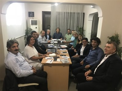 4. ADANA KENT SORUNLARI SEMPOZYUMU YÜRÜTME KURULU TOPLANTISI ŞUBEMİZDE YAPILDI (01.11.2018)