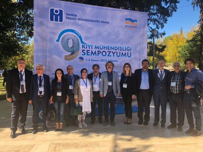 9. KIYI MÜHENDİSLİĞİ SEMPOZYUMU KATILDIK (03.11.2018)