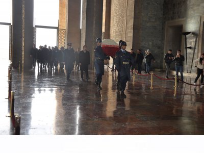 ​​​​​​​4 ARALIK DÜNYA MADENCİLER GÜNÜ ETKİNLİKLERİ ÇERÇEVESİNCE ANITKABİR ZİYARETİNDE BULUNULDU