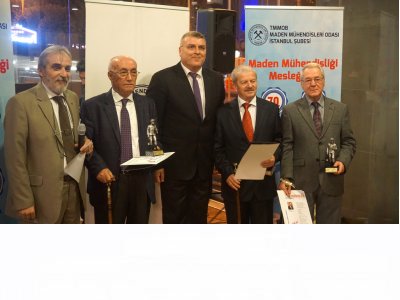 Meslekte 40, 50, 60 ve70. yıl onur ödülleri töreni ve madenciler günü yemeği düzenlendi