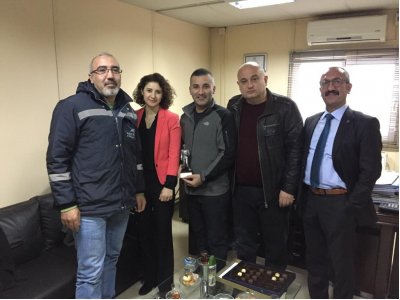  Edirne Temsilcilik 4 Aralık işyerleri ziyareti gerçekleştirdi.