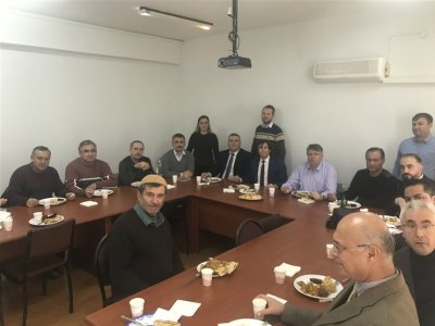 Ç.Ü. MADEN MÜHENDİSLİĞİ BÖLÜMÜ YIL SONU YEMEĞİ VE ARŞ. GÖR. ABDULKADİR ÜRÜNVEREN’İN DOKTORA TEZ SUNUMUNA KATILDIK (27.12.2018)