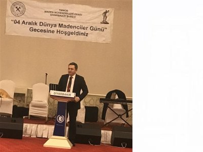 MADEN MÜHENDİSLERİ ODASI DİYARBAKIR ŞUBESİ MADENCİLER GÜNÜ YEMEĞİNE KATILDIK (22.12.2018)