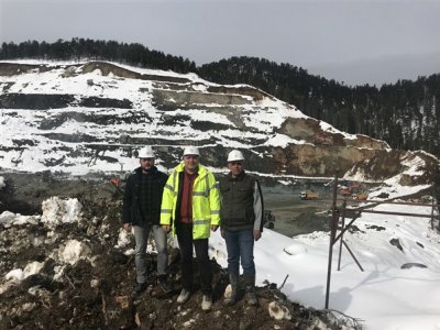 MANOLYA MADENCİLİK KROM TESİSİNİ ZİYARET ETTİK (24.01.2019)