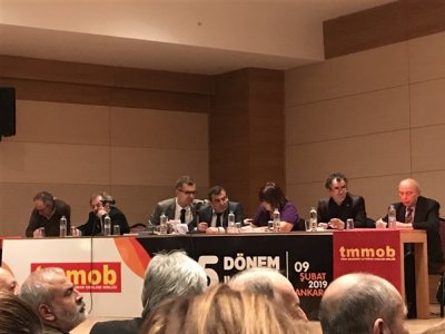 TMMOB DANIŞMA KURULU VE ŞUBELER TOPLANTISINA KATILDIK (09.02.2019)