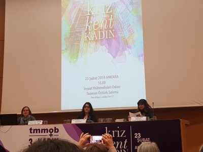 TMMOB 3. KADIN SEMPOZYUMU `NA KATILDIK  (23.02.2019)