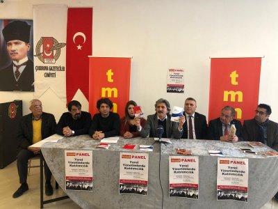 ADANA İL KOORDİNASYON KURULU BASIN AÇIKLAMASINA KATILDIK (12.02.2019)