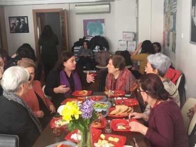  Kadın Maden Mühendisleri Kahvaltıda Buluştu
