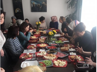  Kadın Maden Mühendisleri Kahvaltıda Buluştu