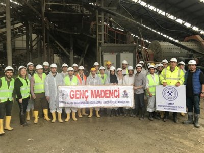 MANOLYA MADENCİLİK KROM İŞLETMESİNE TEKNİK GEZİ DÜZENLENDİ (26.04.2019)