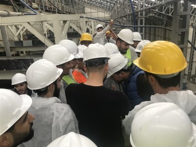 MANOLYA MADENCİLİK KROM İŞLETMESİNE TEKNİK GEZİ DÜZENLENDİ (26.04.2019)