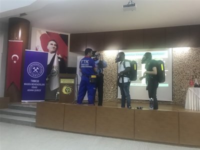 YERALTI MADEN İŞLETMELERİNDE ACİL DURUMLARA HAZIRLIK VE MÜDAHALE,
TAHLİSİYECİLERİN YETİŞTİRİLMESİ EĞİTİMİ DÜZENLENDİ (02.05.2019)