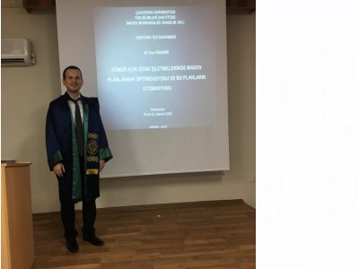 YÖNETİM KURULU ÜYEMİZ ALİ CAN ÖZDEMİR DOKTORA SUNUMUNU YAPTI (04.05.2019)