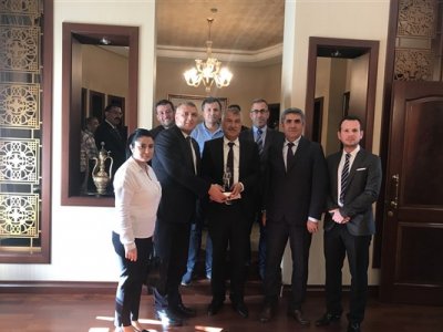 ADANA BÜYÜKŞEHİR BELEDİYE BAŞKANI ZEYDAN KARALAR`I ZİYARET ETTİK (09.05.2019)