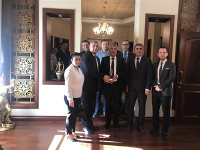 ADANA BÜYÜKŞEHİR BELEDİYE BAŞKANI ZEYDAN KARALAR`I ZİYARET ETTİK (09.05.2019)