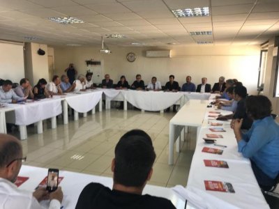 45. DÖNEM TMMOB YÖNETİM KURULU VE ODA BAŞKANLARI ÜÇÜNCÜ TOPLANTISI DİYARBAKIR`DA GERÇEKLEŞTİRİLDİ