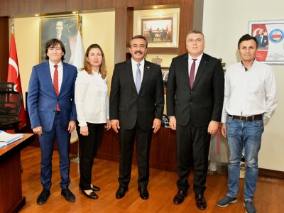 ÇUKUROVA BELEDİYE BAŞKANI SONER ÇETİN’İ ZİYARET ETTİK (19.09.2019)