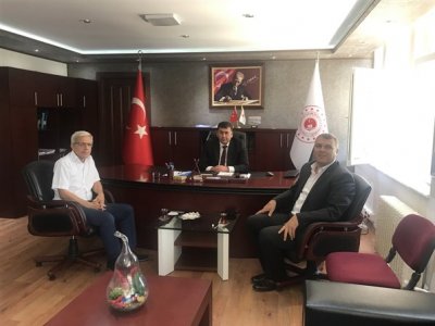 ADANA ÇEVRE İL MÜDÜRLÜĞÜNE ATANAN HALİT ERGİN’İ ZİYARET ETTİK (24.09.2019)