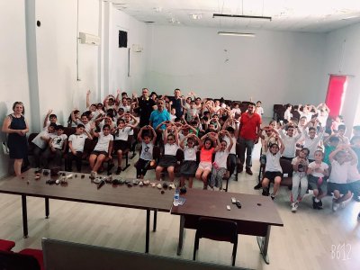 MERSİN DE İKİ İLKÖĞRETİM OKULUNDA SUNUM YAPTIK (24.09.2019)