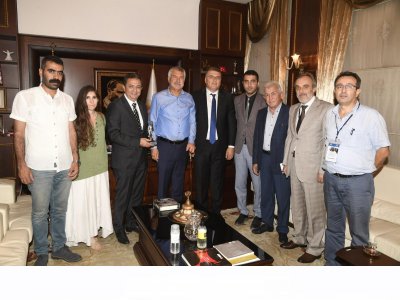 GENEL BAŞKANIMIZ VE ŞUBE BAŞKANLARIMIZLA BİRLİKTE ADANA BÜYÜKŞEHİR BELEDİYE BAŞKANI ZEYDAN KARALARI ZİYARET ETTİK (03.10.2019)