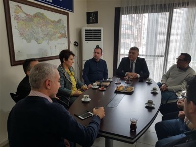 CHP ADANA MİLLETVEKİLİ MÜZEYYEN ŞEVKİN ŞUBEMİZİ ZİYARET ETTİ (14.02.2020)