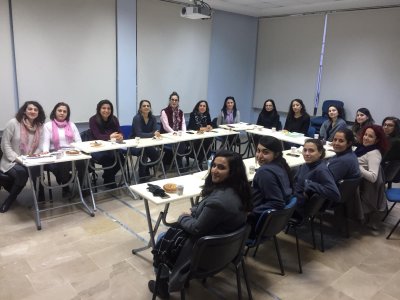 ŞUBEMİZ KADIN KOMİSYONU TOPLUMSAL CİNSİYET SEMİNERİ NE KATILDI  (04.03.2020)