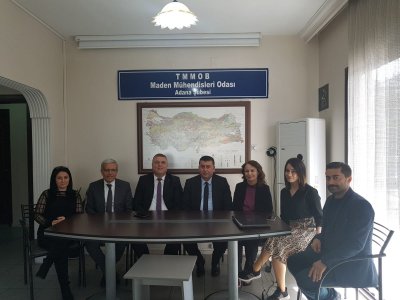 ADANA ÇEVRE VE ŞEHİRCİLİK İL MÜDÜRÜ ŞUBEMİZİ ZİYARET ETTİ (10.03.2020)