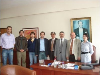 DEÜ MÜHENDİSLİK FAKÜLTESİ DEKANI Prof. Dr. ERCÜMENT YALÇIN ZİYARET EDİLDİ