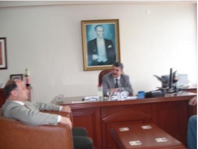 DEÜ MÜHENDİSLİK FAKÜLTESİ DEKANI Prof. Dr. ERCÜMENT YALÇIN ZİYARET EDİLDİ