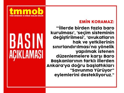 BARO BAŞKANLARININ "SAVUNMA YÜRÜYÜŞÜNÜ" DESTEKLİYORUZ!