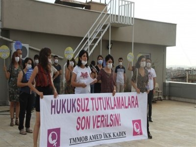 TMMOB İl Koordinasyonu: Arin Zümrüt Serbest Bırakılsın(01.07.2020)

