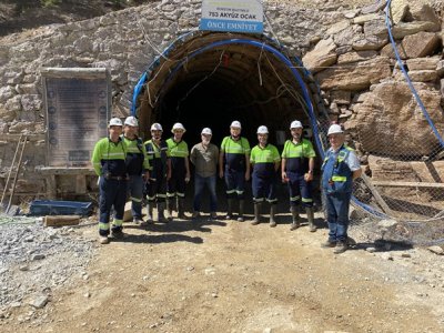 ADANA KOZANDA BULUNAN AKMETAL MADENCİLİK YERALTI KURŞUN-ÇİNKO İŞLETMESİ ZİYARETİMİZ.(09.09.2020)