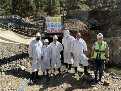 BURDUR TEFENNİ BÖLGESİNDE OLAN ALSER MADENCİLİĞE AİT YERALTI KROM MADENİ OCAĞINA ZİYARET. (18.09.2020)