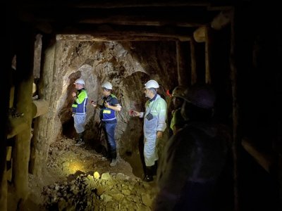 ADANA KOZANDA BULUNAN HORZUM MADEN YERALTI KURŞUN-ÇİNKO İŞLETMESİ ZİYARETİMİZ.(21.09.2020)