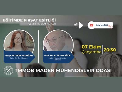 EĞİTİMDE FIRSAT EŞİTLİĞİ ÇEVRİMİÇİ SEMİNERİ DÜZENLENİŞTİR