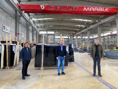 İSKENDERUNDA MERKEZDE BULUNAN DAVUT MERMER FABRİKASINI ZİYARET ETTİK (27.01.2021)