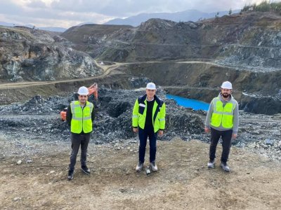 DEDEMAN MADENCİLİK KROM OCAĞI VE TESİSİNİ ZİYARET ETTİK. (12.02.2021)