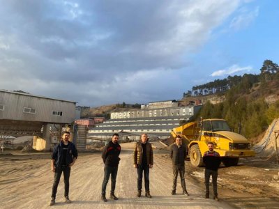 AKMETAL MADENCİLİK KROM TESİSİNİ ZİYARET ETTİK. (12.02.2021)