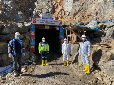 POS MADENCİLİK YERALTI KROM OCAĞINI ZİYARET ETTİK (05.03.2021)