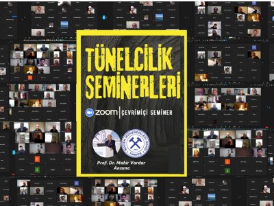 Tünelcilik Seminerleri-Nisan 2021 Eğitimleri Düzenlendi